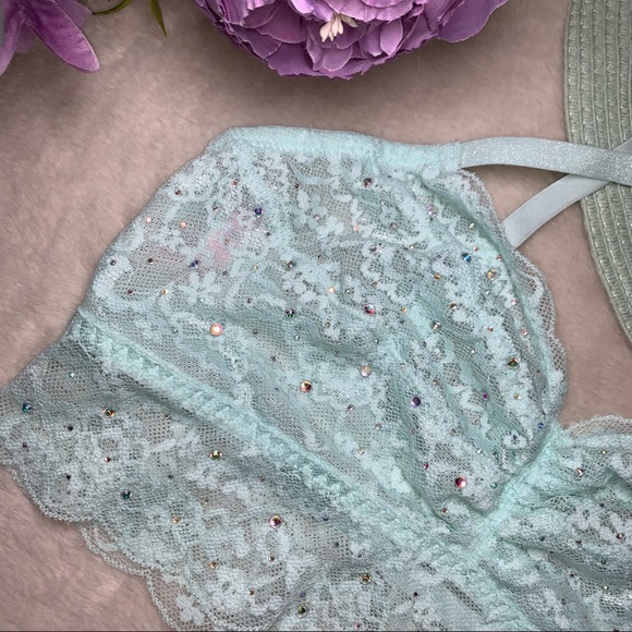 SOLD NEW Victoria's Secret Rhinestone Bralette - Picture 3 of 7